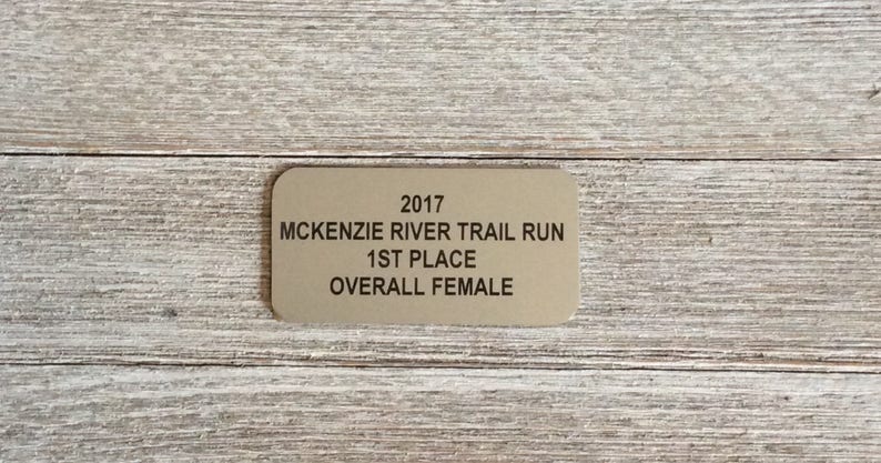 Trophy Plaques And Awards Metal Tags Engraved Name