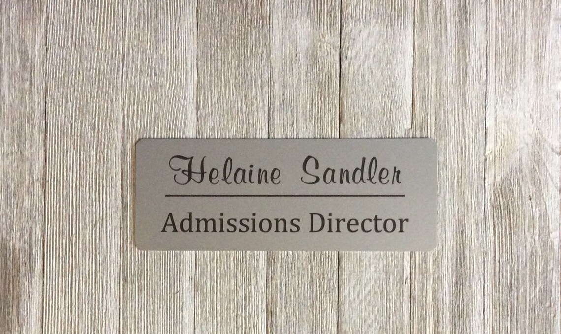 Personalized Name Plate Custom Name Plates Office Door Etsy