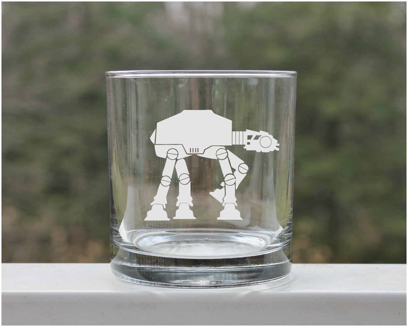 Star Wars™ Darth Vader Etched Whiskey Glasses & Ice Mold Set