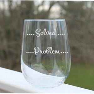 stemless wine glasses, Etched Stemless wine glass, funny wine glasses,  Wine Glass, Etched  Wine Glasses, stemless wine glasses