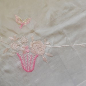 Vintage Pink Scarf Floral