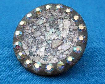 Midcentury Modern Confetti Button