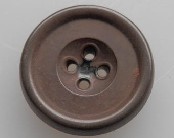 Antique DATED 1851 Goodyear Rubber Button