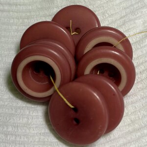 SET vintage plastic knopen