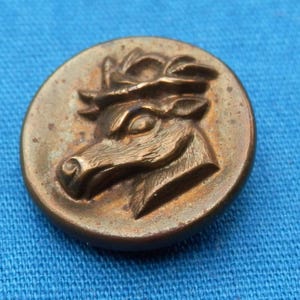 Vintage DEER Button