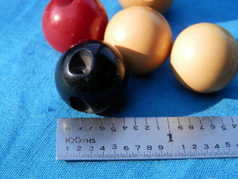 Vintage LG Bakelite Ball Button - Etsy