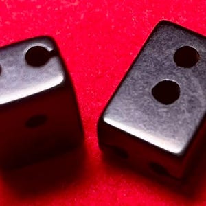 Bakelite PAIR Rectangular Buttons