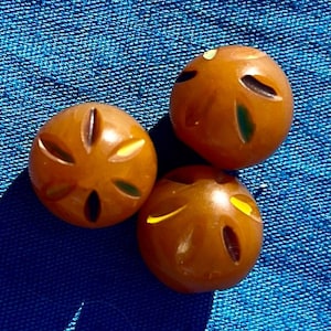 SET 3 Bakelite Vintage Buttons