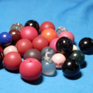 LOT Vintage BALL Buttons