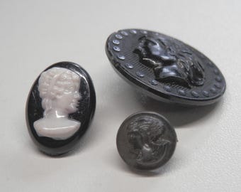 Vintage Cameo Set