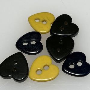 HEART Bakelite Vintage Button