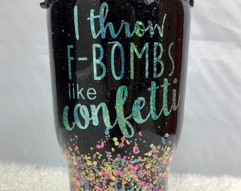 rtic glitter tumbler