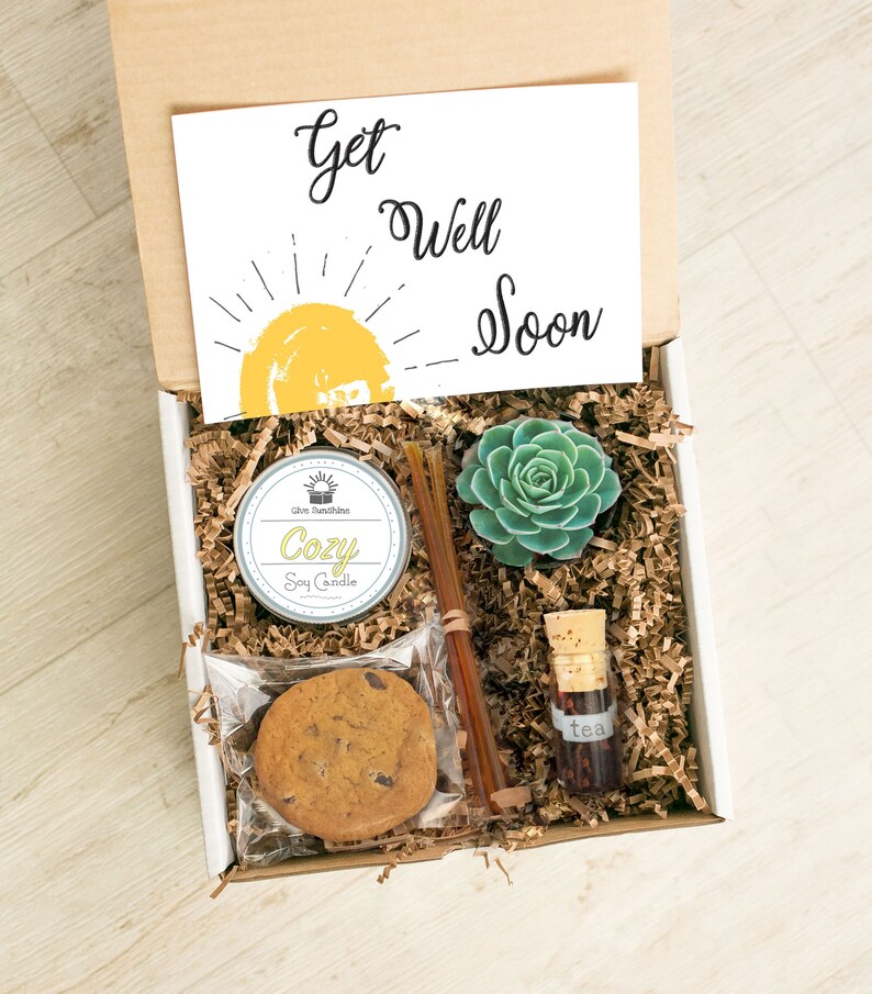 Quarantine Gift Box of Sunshine Gift Box Cheer up Gift Get Etsy