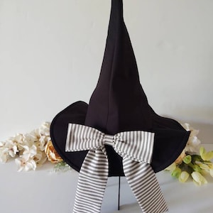 Girls Witch Costume, Toddler Witch Hat, Toddler Witch Costume, Kid Witch Hat, Witch Hat, Witch Hat decor, Halloween Photo Prop, Magic Hat