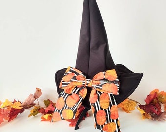 Girls Witch Costume, Toddler Witch Hat, Toddler Witch Costume, Kid Witch Hat, Witch Hat, Witch Hat decor, Halloween Photo Prop, Magic Hat