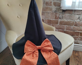 Girls Witch Costume, Toddler Witch Hat, Toddler Witch Costume, Kid Witch Hat, Witch Hat, Witch Hat decor, Halloween Photo Prop, Magic Hat