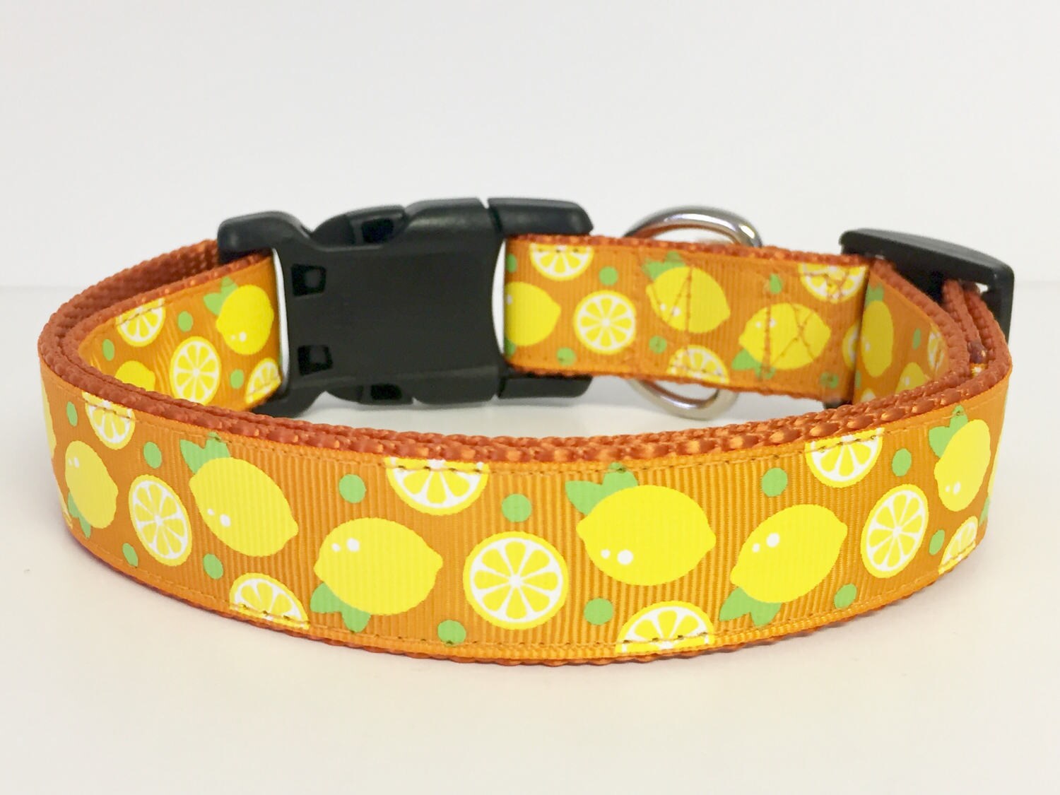lemon dog collar
