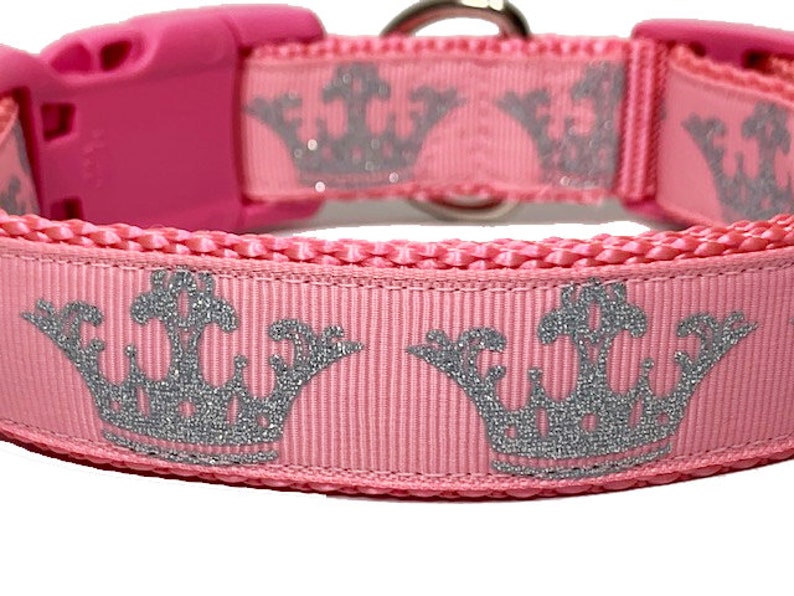 Princess Dog Collar Dog Gift Dog Birthday Crown Dog Collar Etsy
