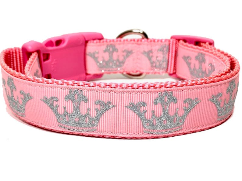 Princess Dog Collar Dog Gift Dog Birthday Crown Dog Collar Etsy