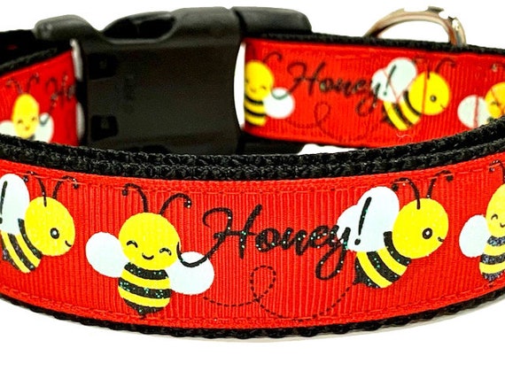 Honey bee dog collar Clearance