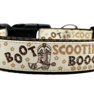 Collar para perro Boot Scootin' Boogie: estilo vaquero campestre