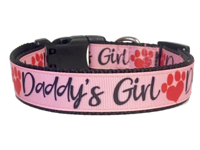 Daddy's Girl Dog Collar