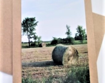 Late Summer Countryside Blank Photo Card Fine Art Photography 6.5 x 5 All Occasion Greeting Card