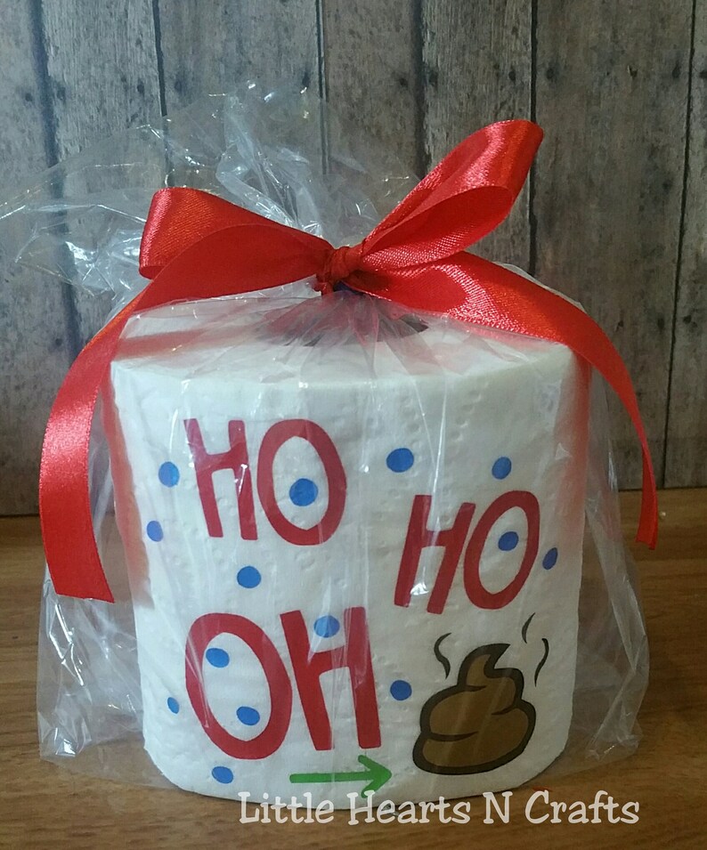 Christmas Gag Gift Secret Santa Gift Exchange Toilet Paper Etsy