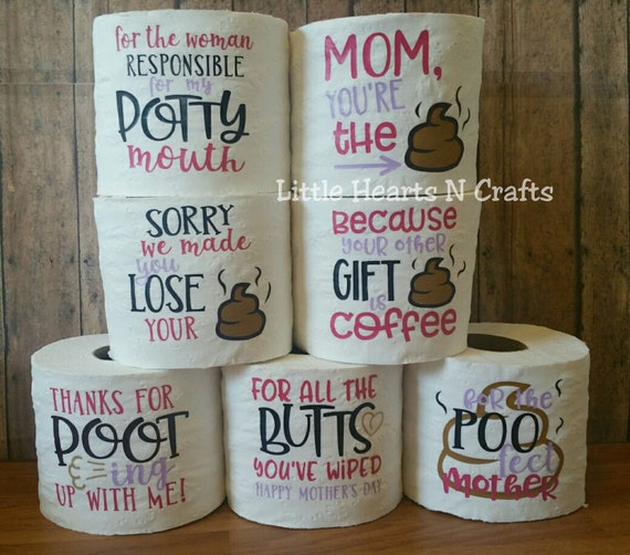 mom gift, Mother's Day, Christmas, gag gift, funny gift, mom, mama, gift  card holder, toilet paper, Christmas, birthday