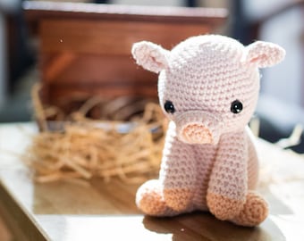 Pig Onesiegurumi: No-sew amigurumi crochet pattern PDF INSTANT DOWNLOAD