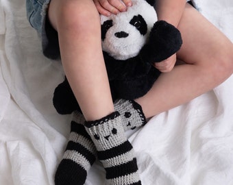 Little Bear Socks crochet pdf pattern INSTANT DOWNLOAD