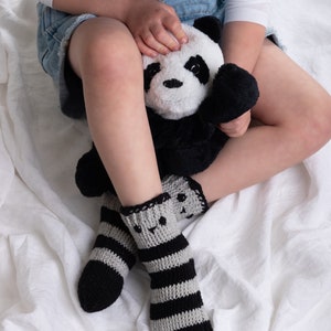 Little Bear Socks crochet pdf pattern INSTANT DOWNLOAD image 1