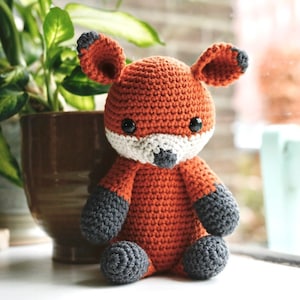 Fox Onesiegurumi: No-sew amigurumi crochet pattern PDF INSTANT DOWNLOAD