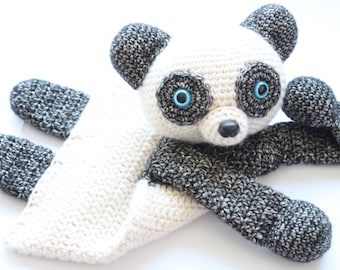 Panda Bear Ragdoll crochet amigurumi pattern PDF INSTANT DOWNLOAD