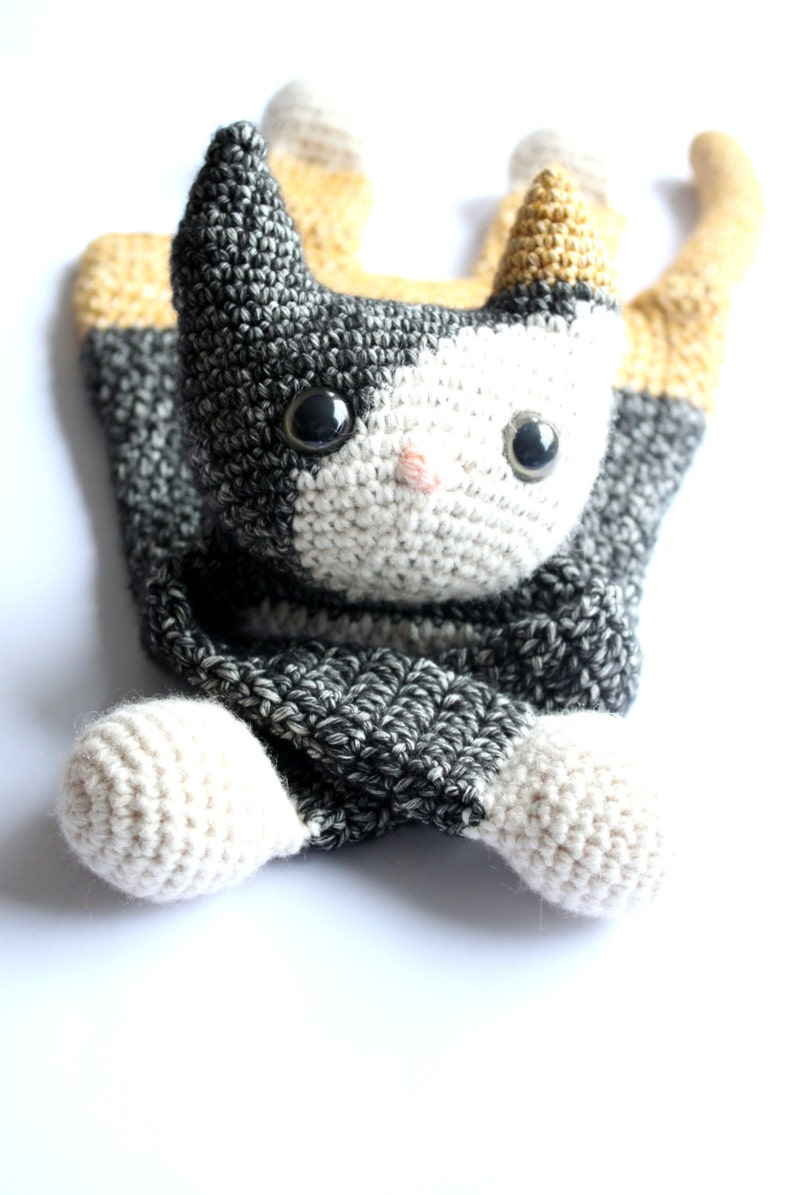 Calico Cat Ragdoll crochet amigurumi pattern PDF INSTANT DOWNLOAD image 2