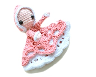 Baby Doll Lovey crochet pdf pattern INSTANT DOWNLOAD