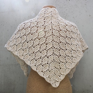 Organic Shawl crochet pdf pattern INSTANT DOWNLOAD image 3