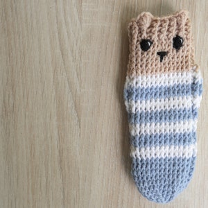 Little Bear Socks crochet pdf pattern INSTANT DOWNLOAD image 4