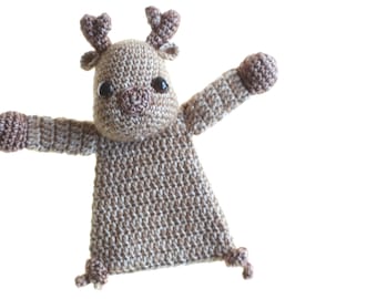 Baby Reindeer mini Ragdoll crochet amigurumi pattern PDF INSTANT DOWNLOAD