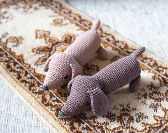 Dachshund Onesiegurumi: No-sew amigurumi crochet pattern PDF INSTANT DOWNLOAD