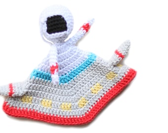 Astronaut Lovey crochet amigurumi pdf pattern INSTANT DOWNLOAD