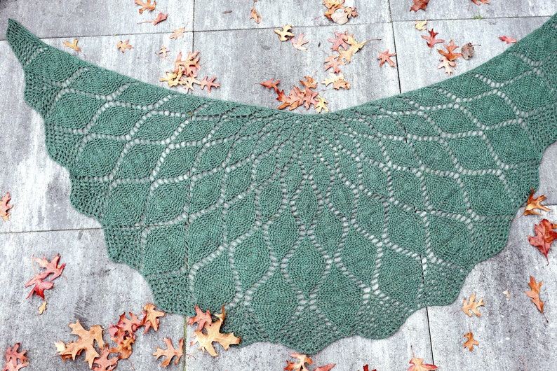 Mandala Shawl crochet pdf pattern INSTANT DOWNLOADq image 1