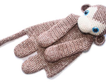 Monkey Ragdoll crochet amigurumi pattern PDF INSTANT DOWNLOAD