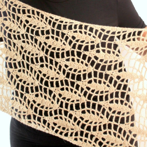 German Shells/ Virus Shawl Pattern / PDF Instant Download / Etsy