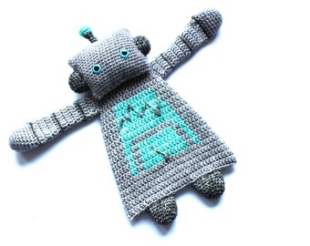 Robot Ragdoll crochet amigurumi pattern PDF INSTANT DOWNLOAD