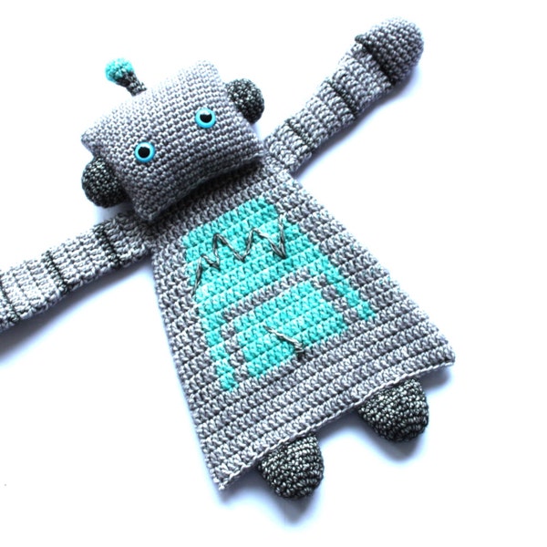 Robot Ragdoll crochet amigurumi pattern PDF INSTANT DOWNLOAD