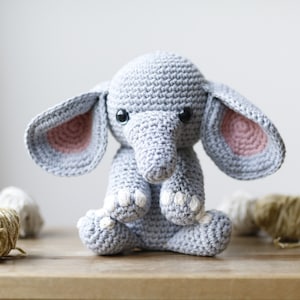 Elephant Onesiegurumi: No-sew amigurumi crochet pattern PDF INSTANT DOWNLOAD