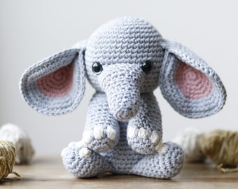 Elephant Onesiegurumi: No-sew amigurumi crochet pattern PDF INSTANT DOWNLOAD