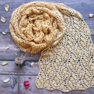 Springblossom shawl crochet pdf pattern INSTANT DOWNLOAD