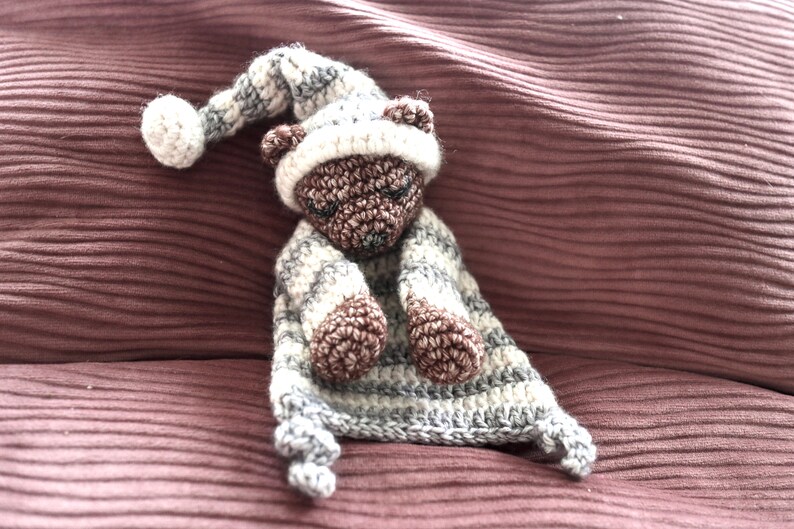 Baby Sleepy Bear Mini Ragdoll crochet amigurumi pattern PDF INSTANT DOWNLOAD image 4